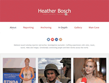 Tablet Screenshot of heatherbosch.com